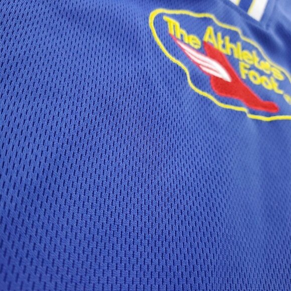 Athlete's Foot Vintage Jersey Shirt Breathable Mesh Baggy Uniform Men's 2XL - Picture 6 of 11